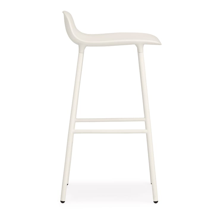 Form barstool metal legs, White Normann Copenhagen