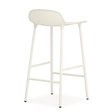 Form barstool metal legs - White - Normann Copenhagen