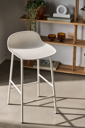 Form barstool metal legs - White - Normann Copenhagen