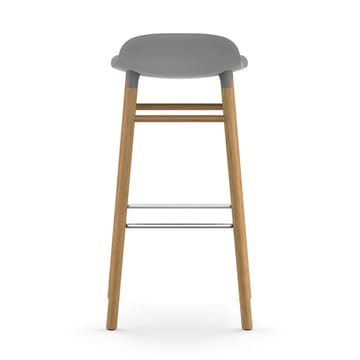 Form barstool oak legs 75 cm - Grey - Normann Copenhagen