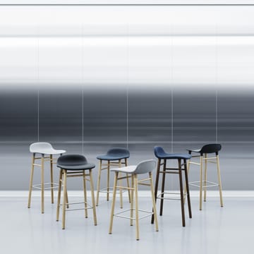 Form barstool oak legs - Black - Normann Copenhagen