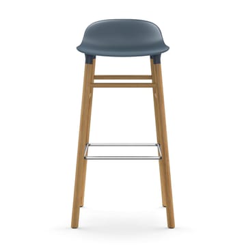 Form barstool oak legs - Blue - Normann Copenhagen