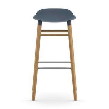 Form barstool oak legs - Blue - Normann Copenhagen