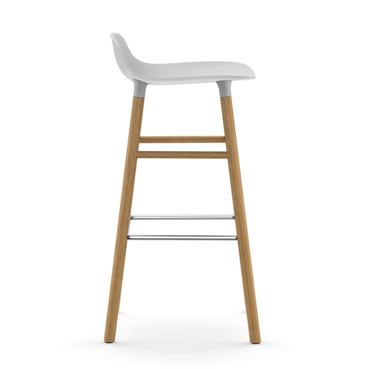 Form barstool oak legs, White Normann Copenhagen