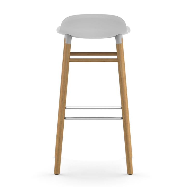 Form barstool oak legs, White Normann Copenhagen