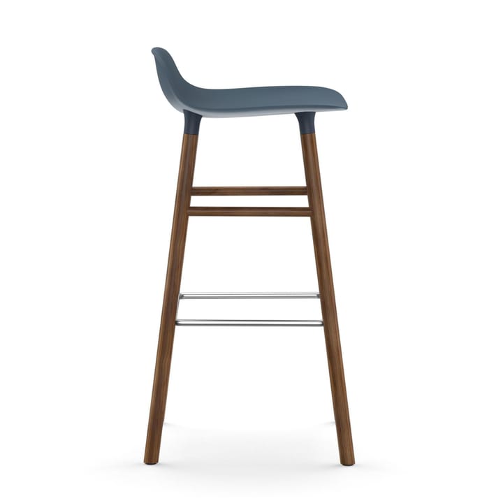 Form barstool walnut legs, Blue Normann Copenhagen