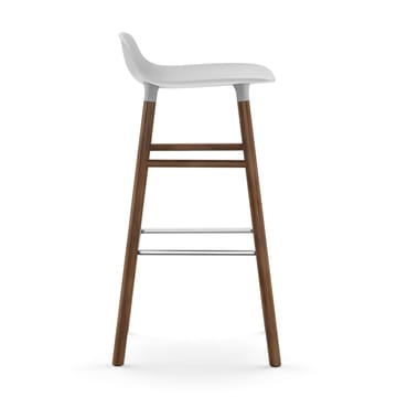 Form barstool walnut legs - White - Normann Copenhagen