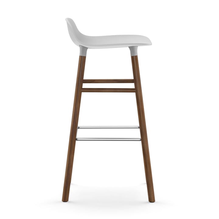 Form barstool walnut legs, White Normann Copenhagen