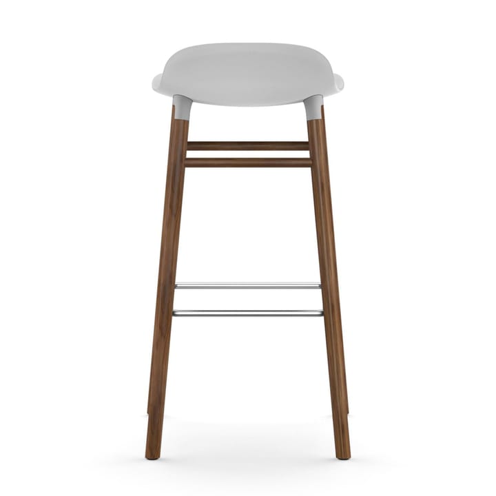 Form barstool walnut legs, White Normann Copenhagen