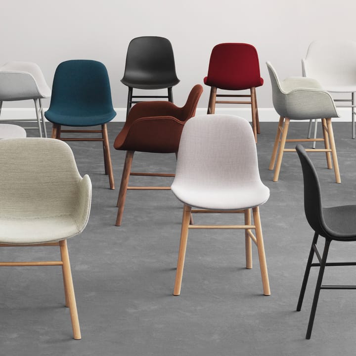 Form Chair, Green, oak legs Normann Copenhagen