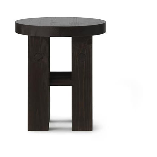 Fyr stool 45 cm, Dark brown Normann Copenhagen