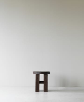 Fyr stool 45 cm - Dark brown - Normann Copenhagen