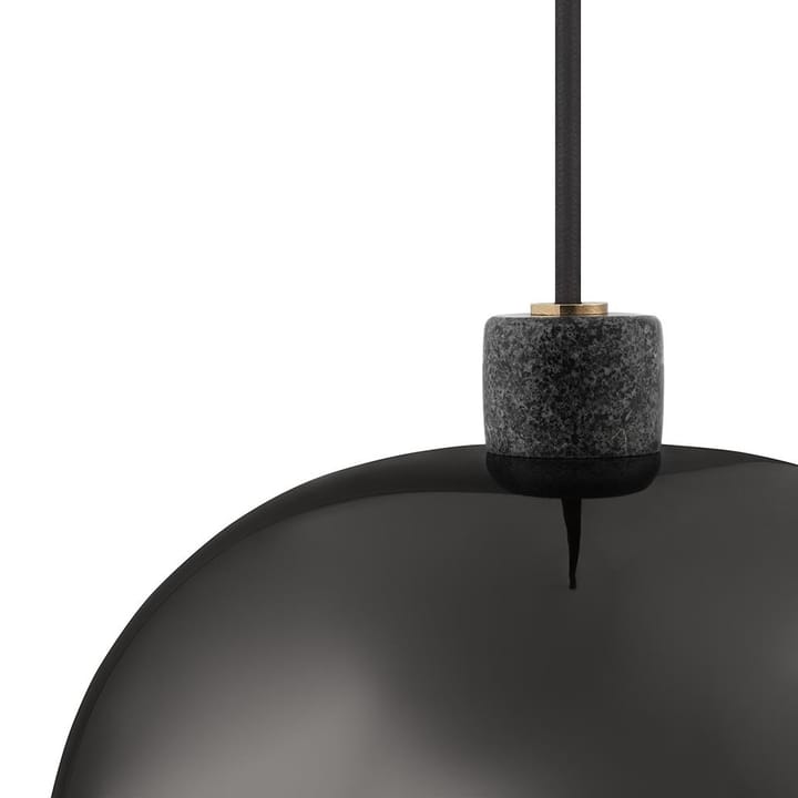 Grant pendant lamp, Black, large- steel, granite Normann Copenhagen