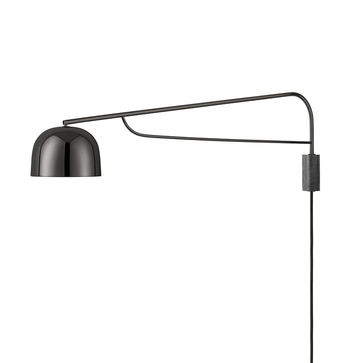 Grant wall lamp, Black, large- steel, granite Normann Copenhagen