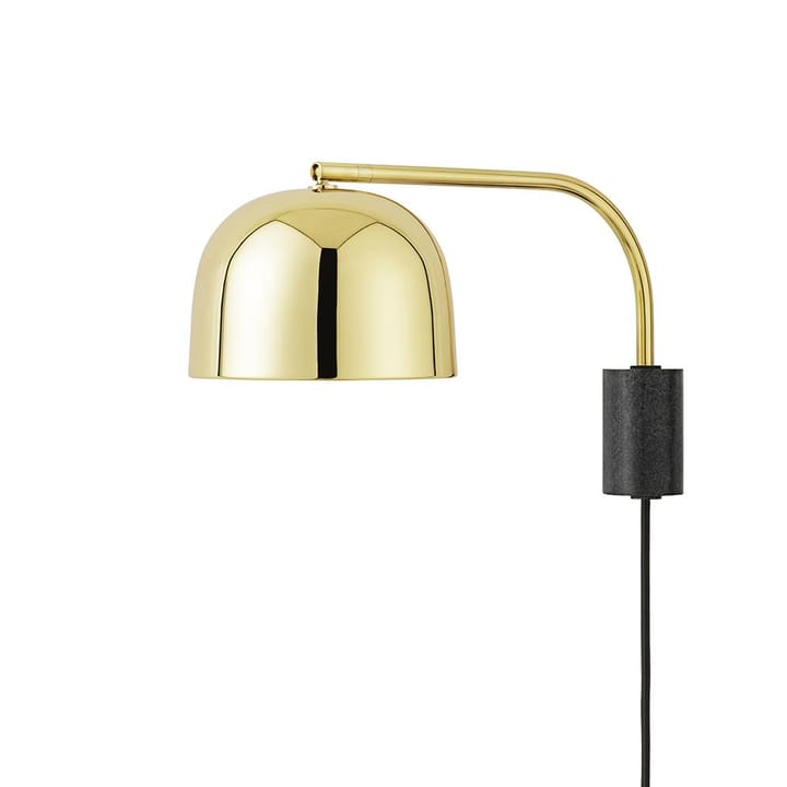 Grant wall lamp, Brass, small- steel, granite Normann Copenhagen