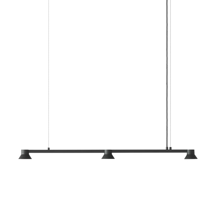 Hat ceiling lamp linear small, Black Normann Copenhagen