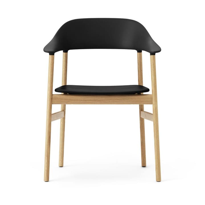 Herit armchair oak, Black Normann Copenhagen