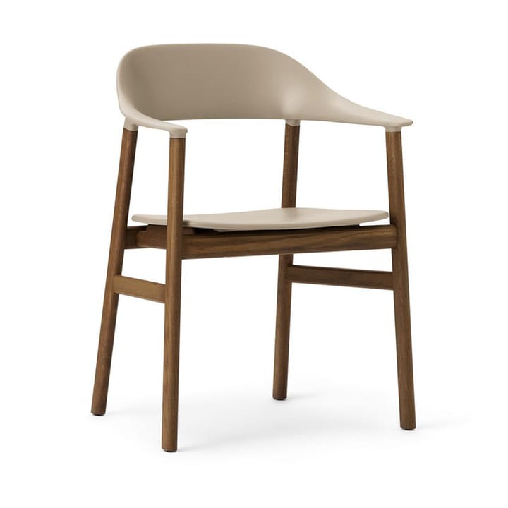 Herit armchair smoked oak - Sand - Normann Copenhagen