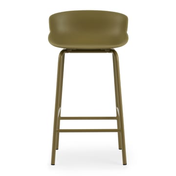 Hyg barstool metal legs 65 cm - Olive green - Normann Copenhagen