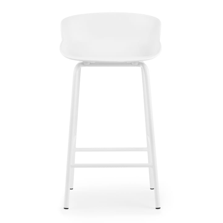 Hyg barstool metal legs 65 cm, White Normann Copenhagen