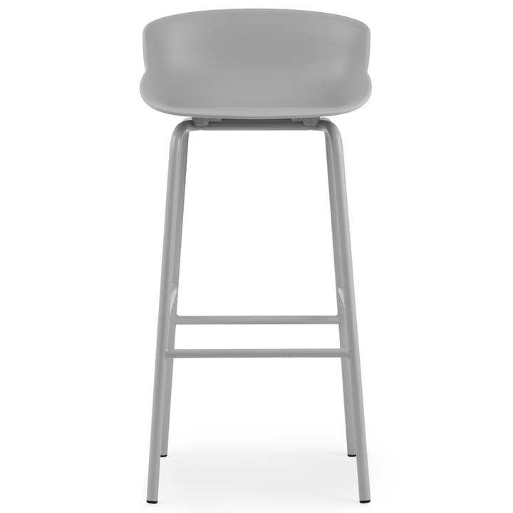 Hyg barstool metal legs 75 cm, Grey Normann Copenhagen