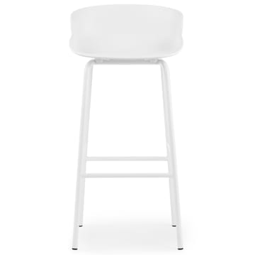 Hyg barstool metal legs 75 cm - White - Normann Copenhagen