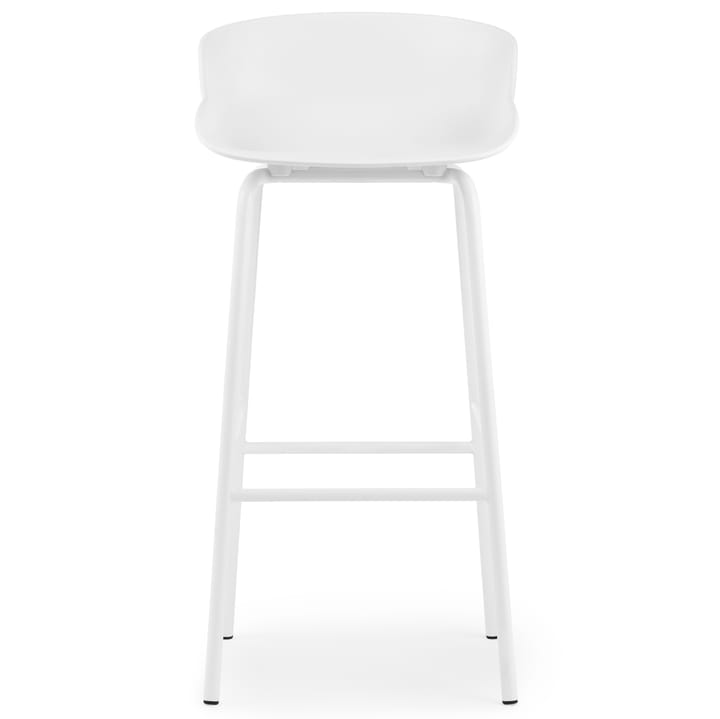 Hyg barstool metal legs 75 cm, White Normann Copenhagen