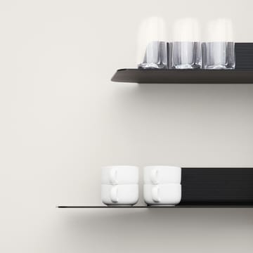 Jet shelf - Black, aluminium, 160 cm - Normann Copenhagen