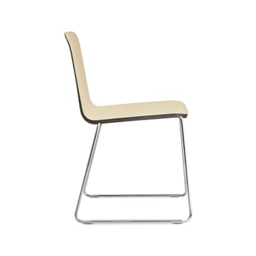 Just chair - Ash, veneer, black edge, black metal stand - Normann Copenhagen