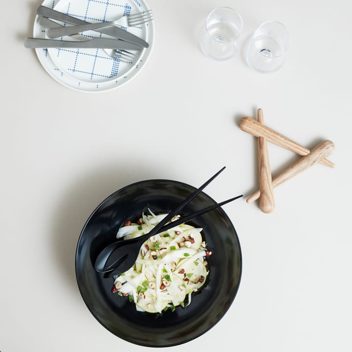 Krenit salad set, black Normann Copenhagen