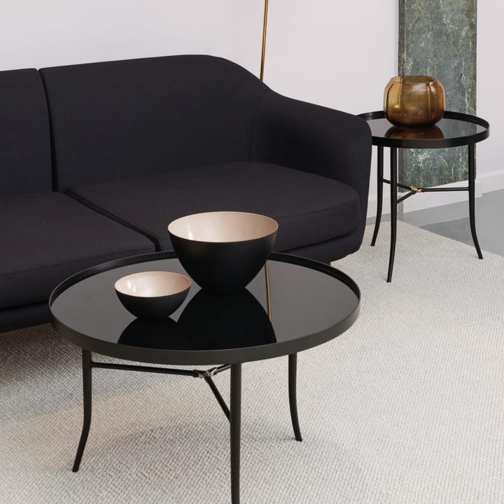 Lug table Ø68 cm, black Normann Copenhagen