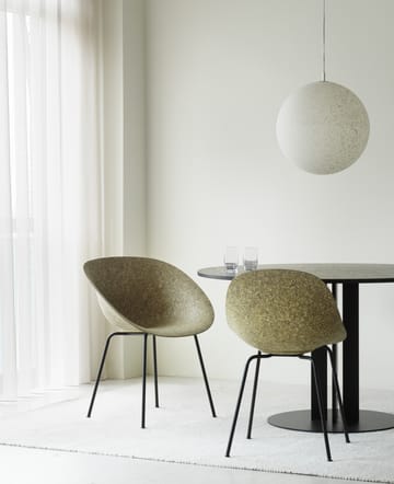 Mat Armchair - Seaweed-black steel - Normann Copenhagen