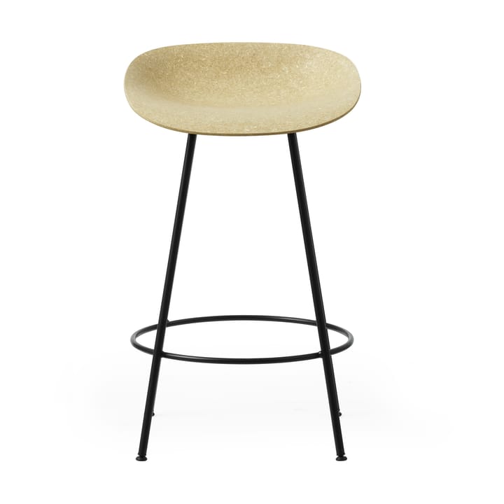 Mat Barstool 65 cm, Hemp-black steel Normann Copenhagen