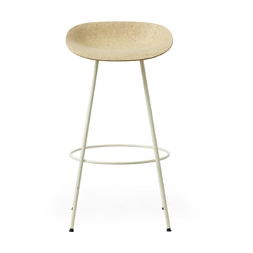 Mat Barstool 65 cm - Hemp-cream steel - Normann Copenhagen