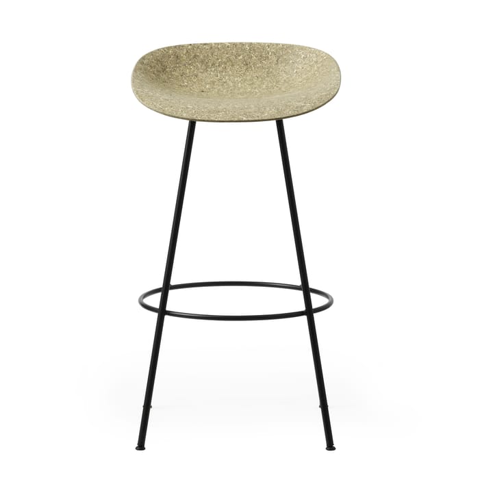 Mat Barstool 65 cm, Seaweed-black steel Normann Copenhagen