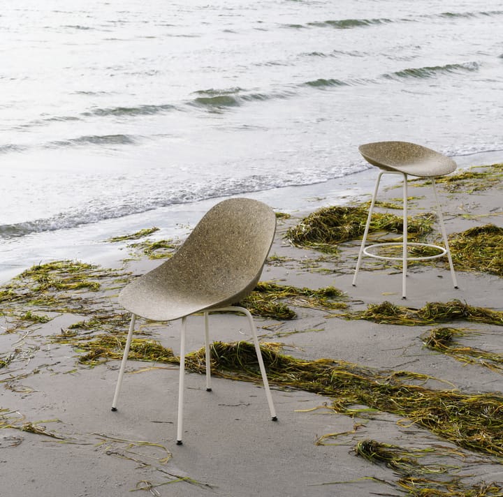 Mat Barstool 65 cm, Seaweed-cream steel Normann Copenhagen