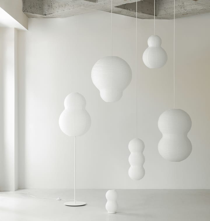 Puff Bubble lampshade 35x50 cm, White Normann Copenhagen