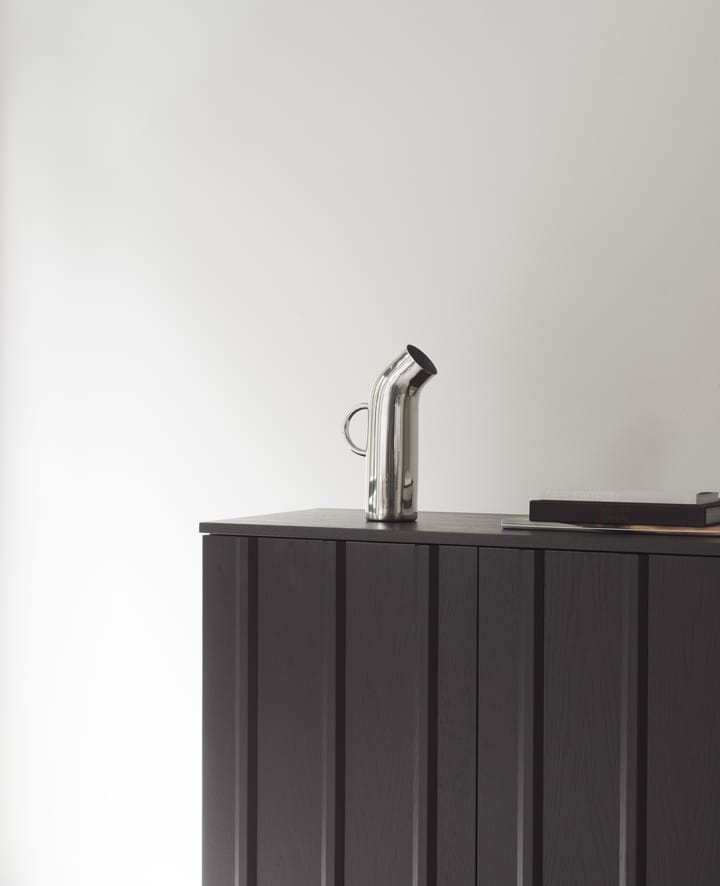 Rib cabinet 96x98.5 cm, Soft Black Normann Copenhagen