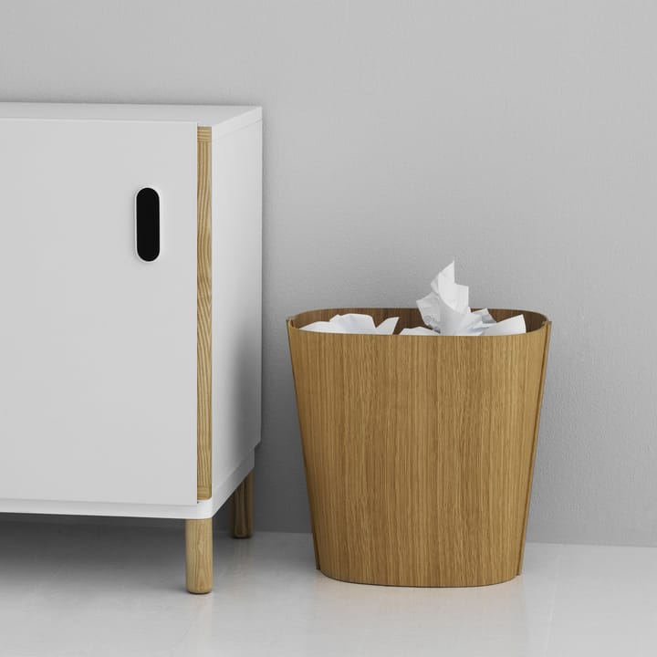 Tales of Wood paper bin, oak Normann Copenhagen