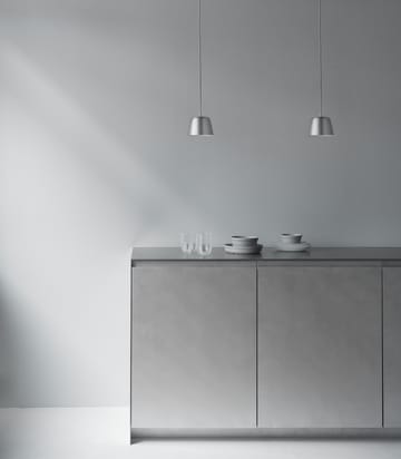 Tub pendant lamp Ø13 cm - Aluminum - Normann Copenhagen