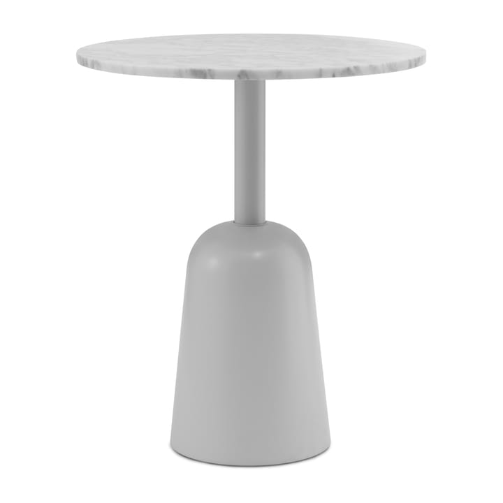 Turn adjustable table Ø55 cm, White marble Normann Copenhagen