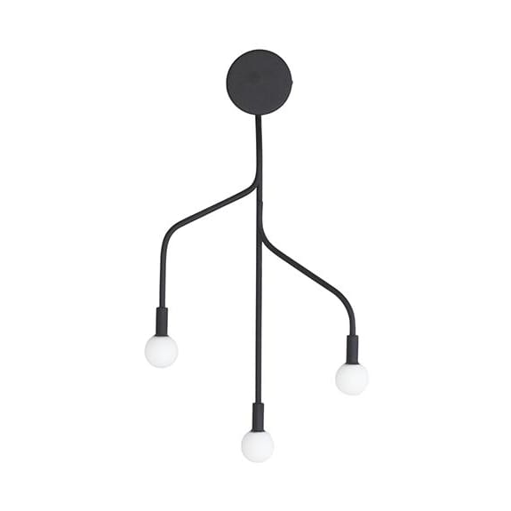 Vekst Wall Lamp - Black - Normann Copenhagen