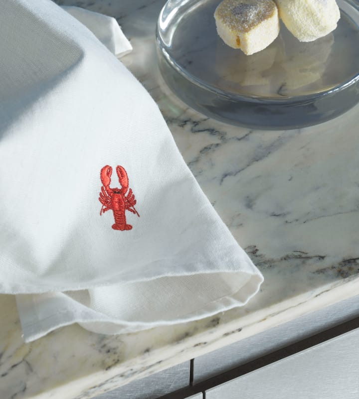 Yummy kitchen towel 50x70 cm, Lobster Normann Copenhagen