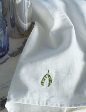 Yummy kitchen towel 50x70 cm - Peas - Normann Copenhagen