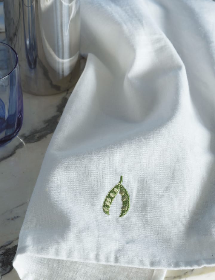 Yummy kitchen towel 50x70 cm, Peas Normann Copenhagen