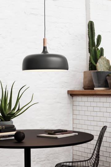 Acorn pendant lamp - Matte black - Northern