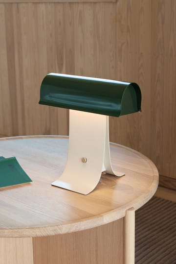 Archive table lamp 25 cm - Dark green light grey - Northern