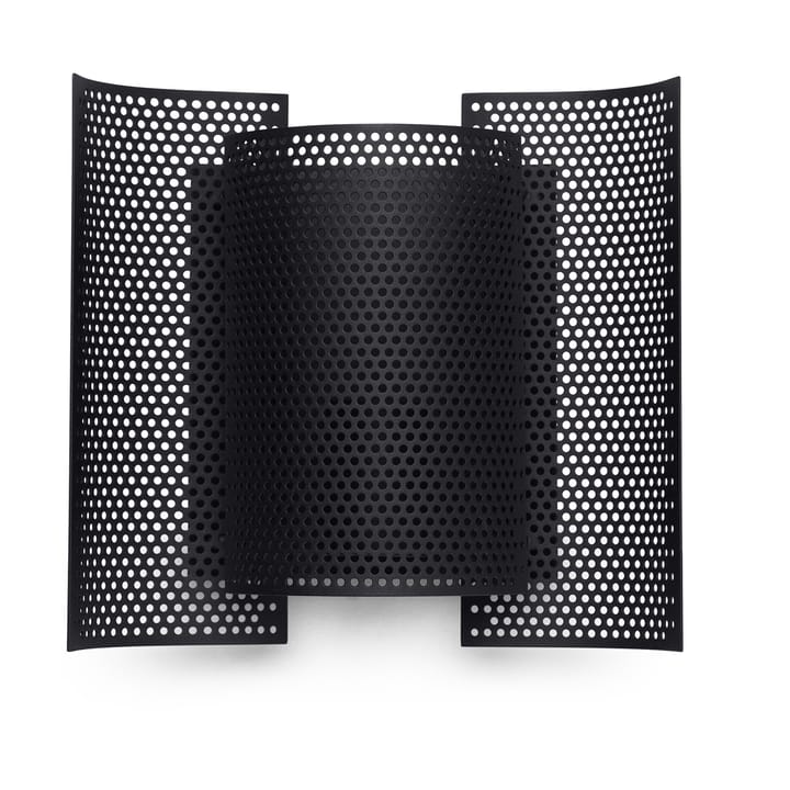 Butterfly wall lamp perforated, Black Northern