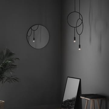 Circle pendant lamp - black - Northern