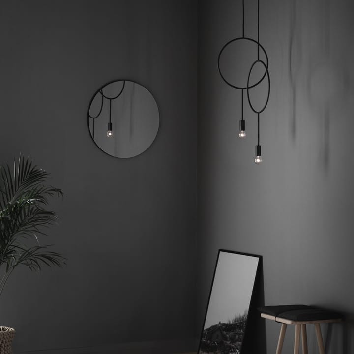 Circle pendant lamp, black Northern